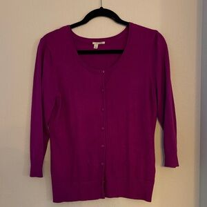 Purple Magenta Knit Sweater